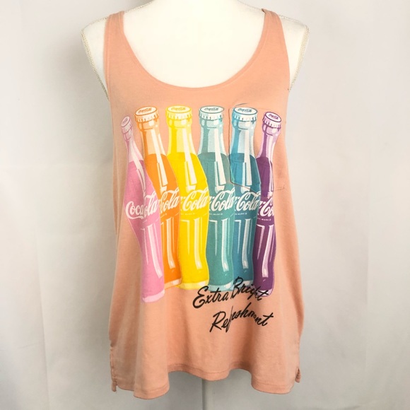 Wildfox Tops - Wildfox CocaCola extra bright refreshment tank top